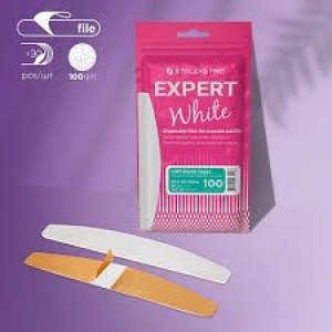 Staleks 100grit Half Moon Nail File Replacement Strips 30pc